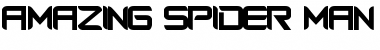 Download Amazing Spider Man Regular Font Title Preview