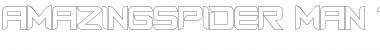 Download Amazing Spider-Man toile Regular Font Title Preview