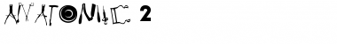 Download Anatomie 2 Regular Font Title Preview