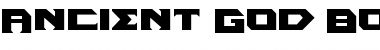 Download Ancient God Bold Font Title Preview