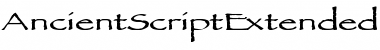 Download AncientScriptExtended Regular Font Title Preview