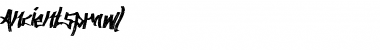 Download AncientSprawl Regular Font Title Preview