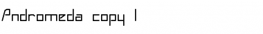Download Andromeda Regular Font Title Preview