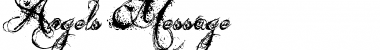 Download Angels Message Regular Font Title Preview
