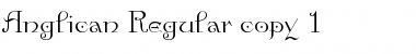 Download Anglican Regular Font Title Preview