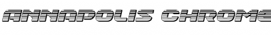 Download Annapolis Chrome Italic Italic Font Title Preview