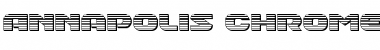 Download Annapolis Chrome Regular Font Title Preview