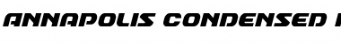 Download Annapolis Condensed Italic Condensed Italic Font Title Preview