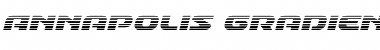 Download Annapolis Gradient Italic Italic Font Title Preview