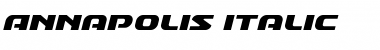 Download Annapolis Italic Italic Font Title Preview