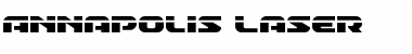 Download Annapolis Laser Regular Font Title Preview