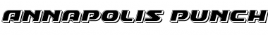 Download Annapolis Punch Italic Italic Font Title Preview