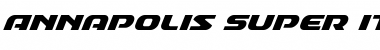 Download Annapolis Super-Italic Italic Font Title Preview
