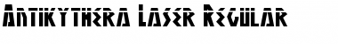 Download Antikythera Laser Regular Font Title Preview