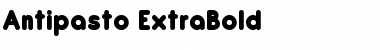Download Antipasto ExtraBold Font Title Preview