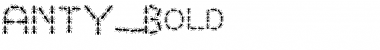 Download ANTY Bold Font Title Preview