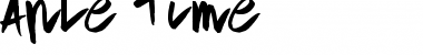 Download Aple Time Regular Font Title Preview