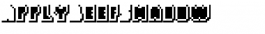 Download ApplyBeefShadow Medium Font Title Preview