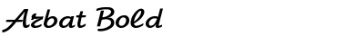 Download Arbat-Bold Regular Font Title Preview