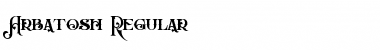 Download Arbatosh Regular Font Title Preview