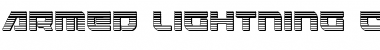 Download Armed Lightning Chrome Regular Font Title Preview