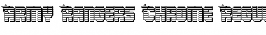 Download Army Rangers Chrome Regular Font Title Preview