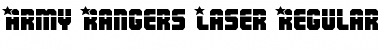 Download Army Rangers Laser Regular Font Title Preview