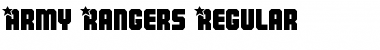 Download Army Rangers Regular Font Title Preview