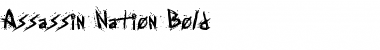Download Assassin Nation Bold Bold Font Title Preview