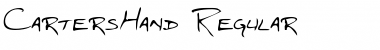 Download CartersHand Regular Font Title Preview