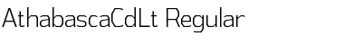 Download Athabasca Condensed Light Font Title Preview