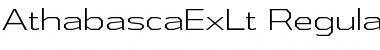 Download Athabasca Expanded Light Font Title Preview