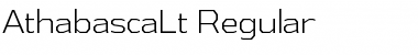 Download Athabasca Light Font Title Preview