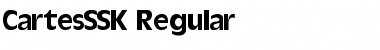 Download CartesSSK Regular Font Title Preview