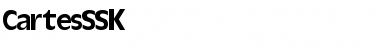 Download CartesSSK Regular Font Title Preview
