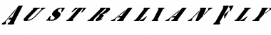 Download AustralianFlyingCorpsStencilB Regular Font Title Preview