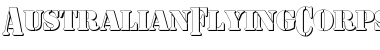Download AustralianFlyingCorpsStencilSh Regular Font Title Preview