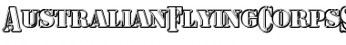 Download AustralianFlyingCorpsStencilT Regular Font Title Preview