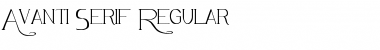 Download Avanti Regular Font Title Preview