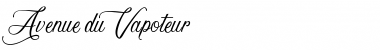 Download Avenue du Vapoteur Regular Font Title Preview