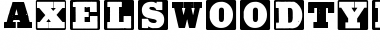 Download AxelsWoodTypesMK Regular Font Title Preview