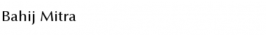 Download Bahij Mitra Regular Font Title Preview