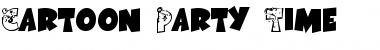 Download Cartoon Party Time Regular Font Title Preview