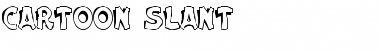 Download Cartoon Slant 4 Regular Font Title Preview