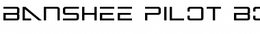 Download Banshee Pilot Bold Bold Font Title Preview