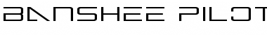 Download Banshee Pilot Expanded Expanded Font Title Preview