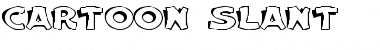 Download Cartoon Slant 5 Regular Font Title Preview