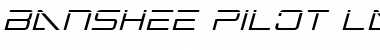 Download Banshee Pilot Laser Italic Italic Font Title Preview