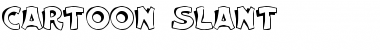 Download Cartoon Slant 6 Regular Font Title Preview