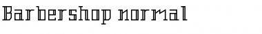 Download Barbershop normal Font Title Preview